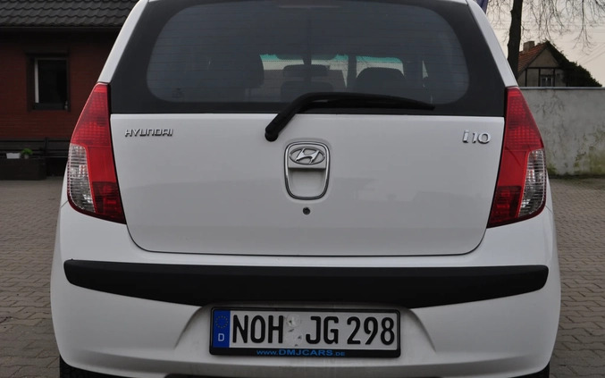 Hyundai i10 cena 10200 przebieg: 200000, rok produkcji 2009 z Serock małe 379